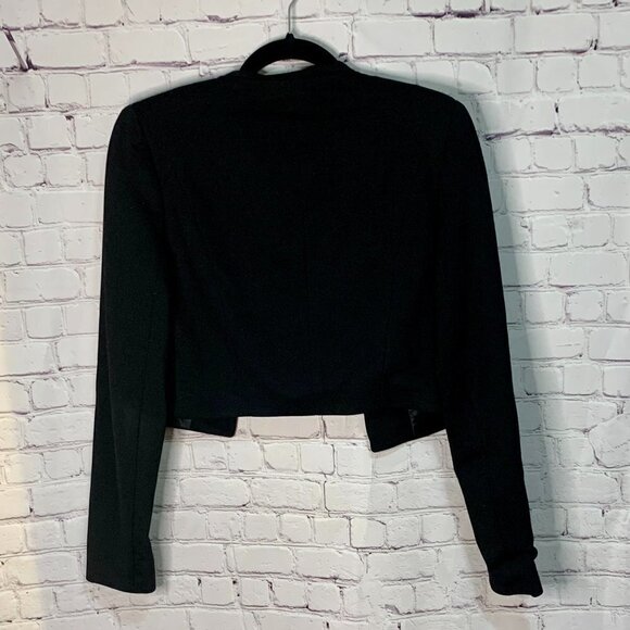 Willi Smith Cropped Jacket Black size Medium - Picture 9 of 11